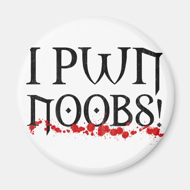 Imán i pwn noobs (Frente)