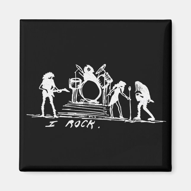 Imán I ROCK Dark Magnet (Frente)