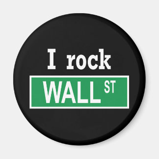 Imán "I rock Wall Street" Magnet