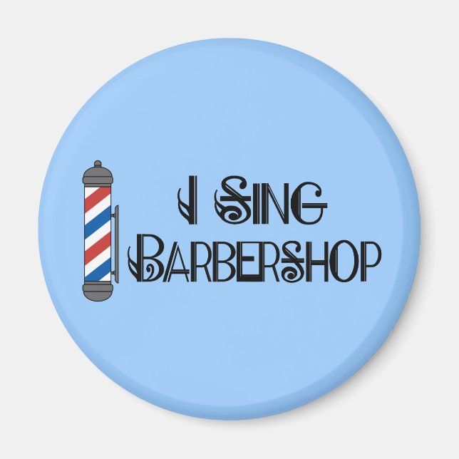 Imán I Sing Barbershop Gift (Frente)
