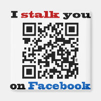 I stalk you on Facebook QR Code