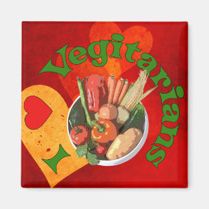 Imán I vegetarianos del corazón