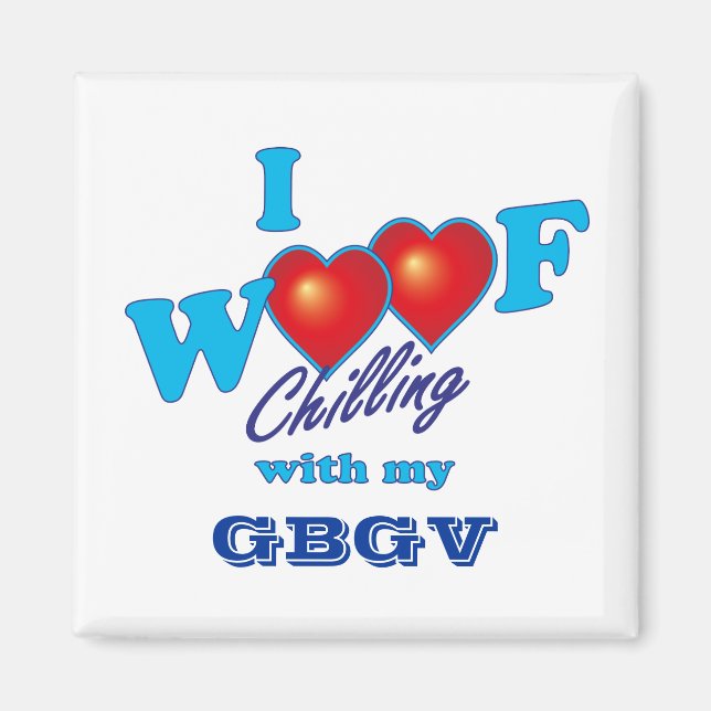 Imán I Woof GBGV (Frente)