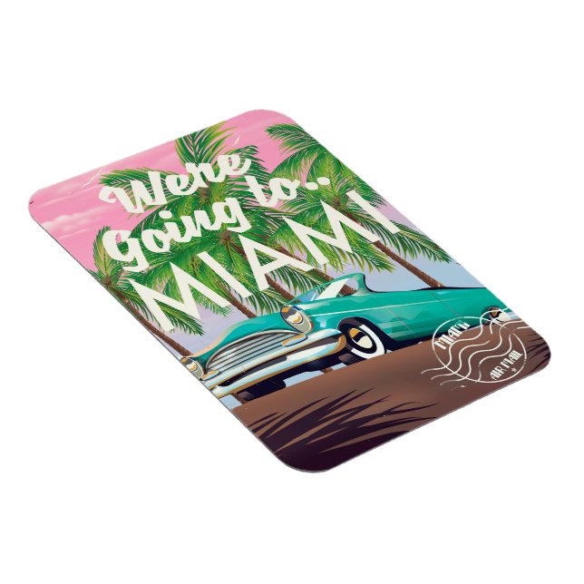 Imán Íbamos a Miami (Lado Derecho)