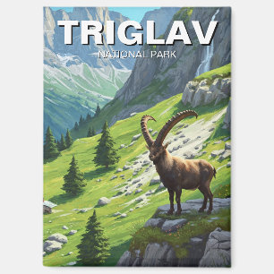 Imán Ibex en el Parque Nacional Triglav Viajes Esloveni