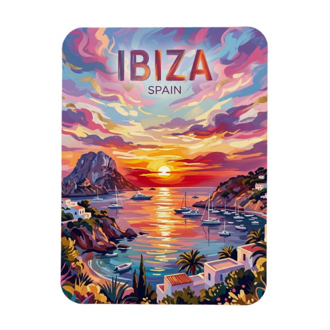 Imán Ibiza España (Vertical)