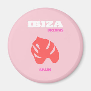 Imán Ibiza, España, Preppy, Preppy Room, Pink