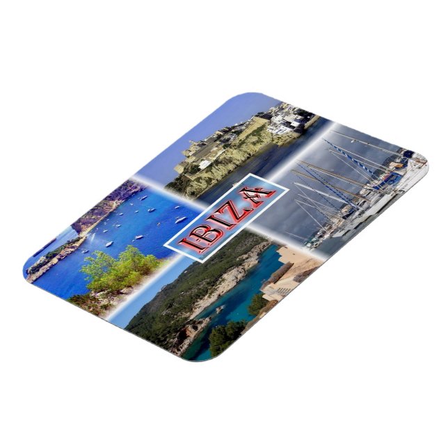 Imán Ibiza ^ San Miquel - casco antiguo - Santa Eularia (Lado Izquierdo)