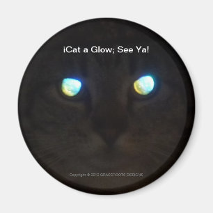 Imán iCat a Glow; See Ya!