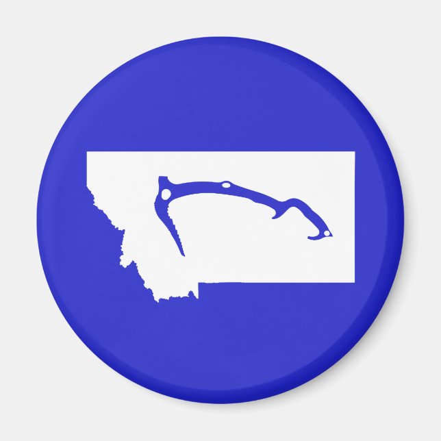 Imán Ice Climb Montana (Frente)