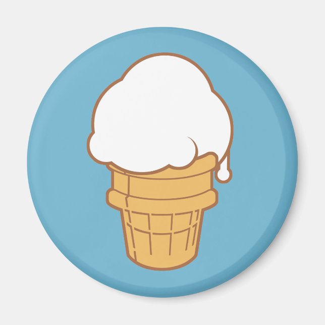 Imán Ice Cream Cone (Frente)