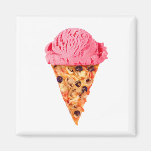 Imán Ice Cream Pizza