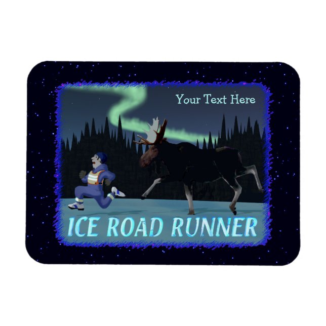 Imán Ice Road Runner (Horizontal)