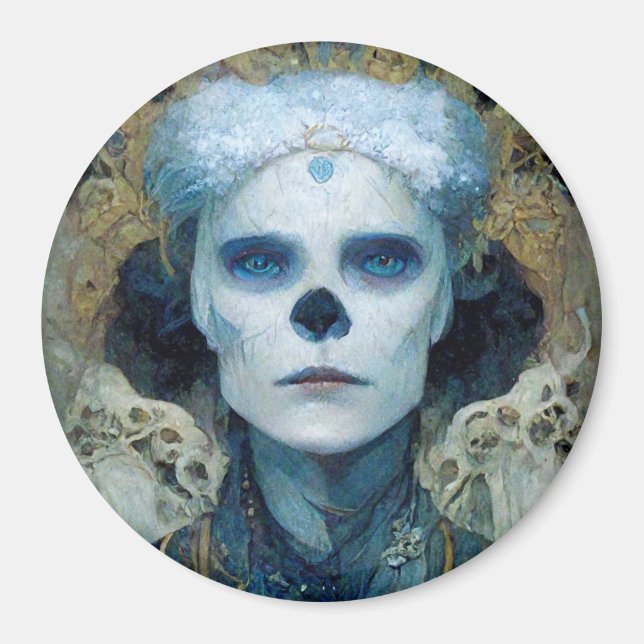 Imán Ice Witch 3 Fantasy Sci-Fi (Frente)