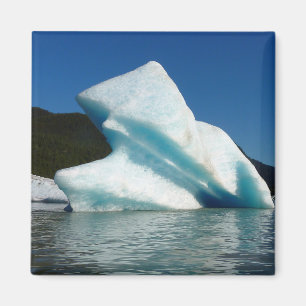 Imán Iceberg sobre el lago Mendenhall en Alaska