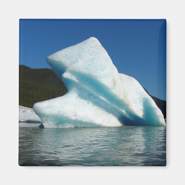 Imán Iceberg sobre el lago Mendenhall en Alaska (Frente)