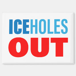 Imán ICEholes OUT