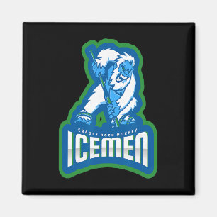 Imán Icemen Cradle Rock Hockey Liga Continental de Hock