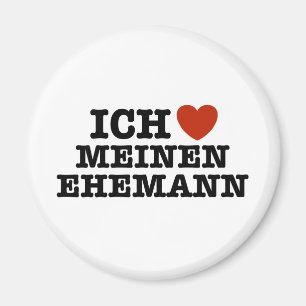 Imán Ich Liebe Meinen Ehemann
