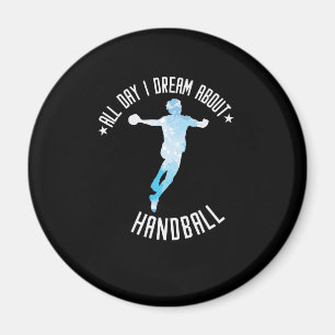 Imán Ich träume nur von Handball
