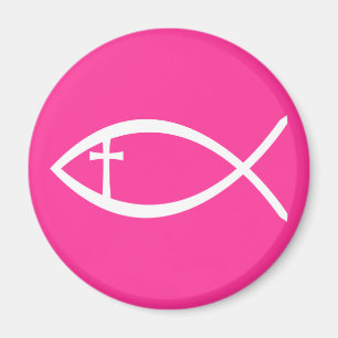Imán Ichthus Christian Fish