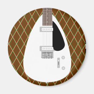 Imán Icónica Guitarra Eléctrica de Teardrop