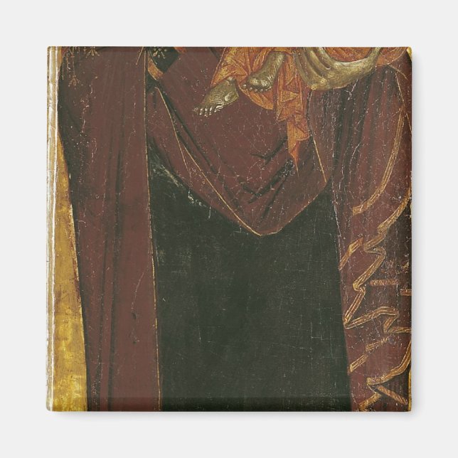 Imán Icono conocido como la 'Virgen del Zar Dushan', c. (Frente)