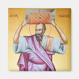 Imán Icono cristiano ortodoxo de San Pablo