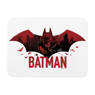 Imán Icono de Batman Crimson Gotham