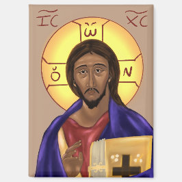 Imán Icono de Cristo
