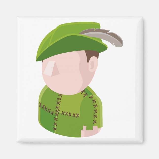 Imán Icono de gente de Avatar fuera de la ley (Frente)