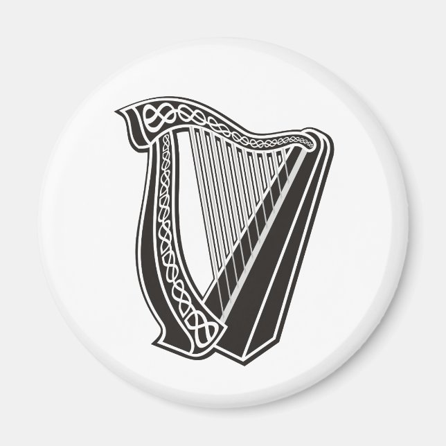 Imán Icono de Harp (Frente)