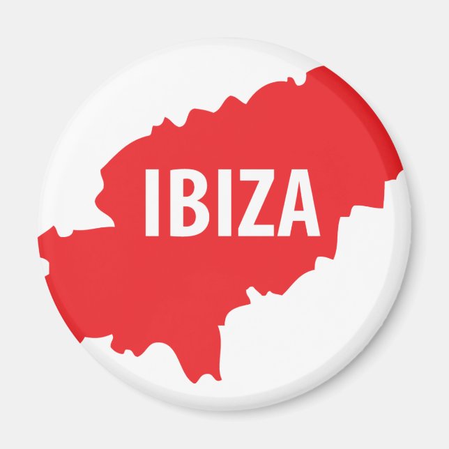 Imán Icono de Ibiza (Frente)