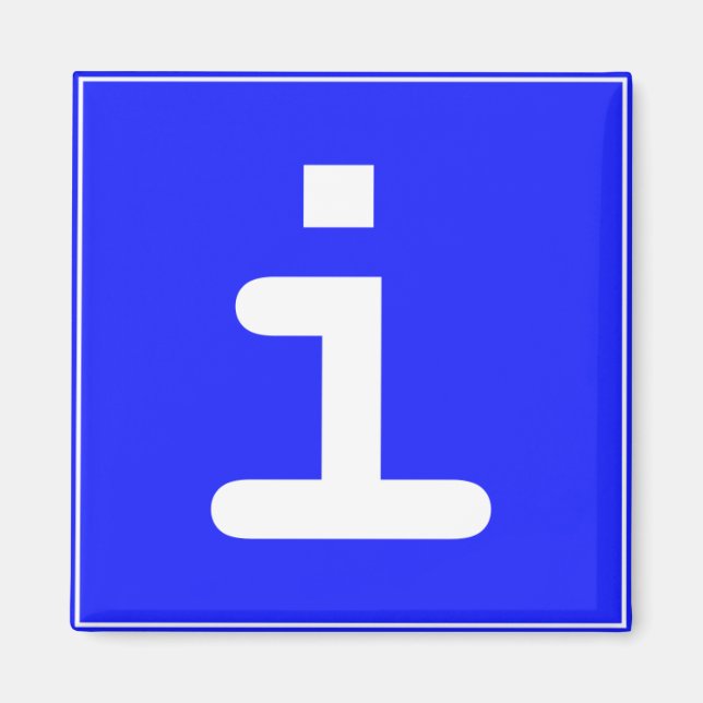 Imán Icono de Infopoint (Frente)