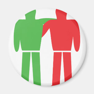 Imán icono de la amistad