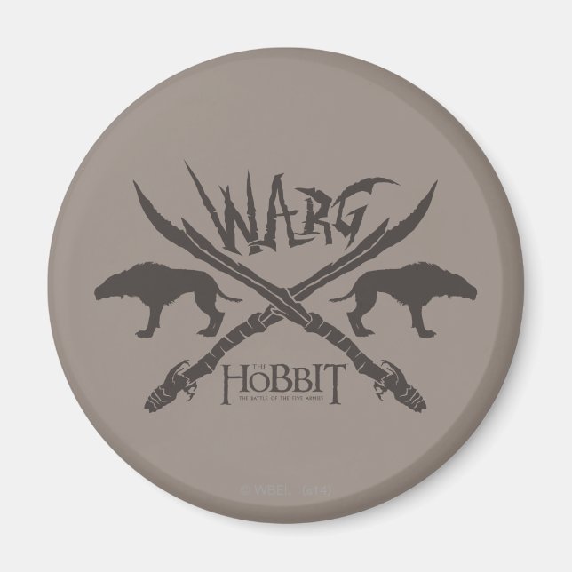 Imán Icono de la película de Warg (Frente)
