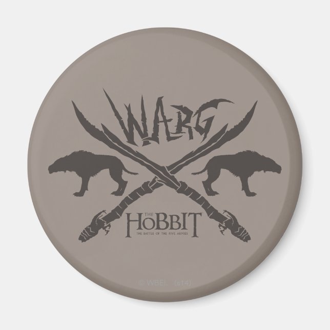 Imán Icono de la película de Warg (Frente)