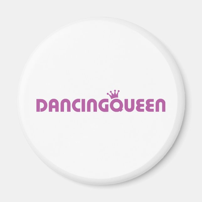 Imán icono de la reina bailarina (Frente)