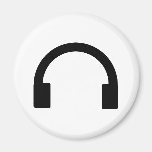 Imán icono de los auriculares