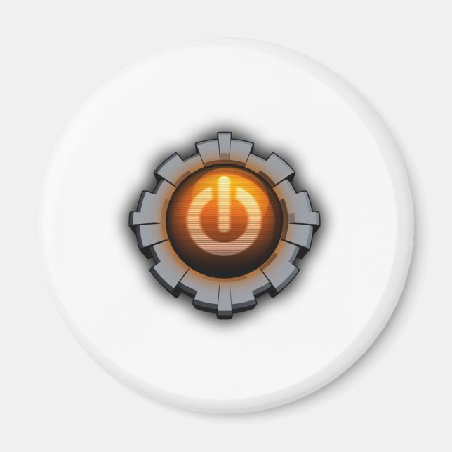 Imán Icono de máquinas inmortales (Frente)