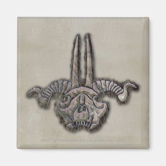 Imán Icono de personal de Goblin King (Frente)