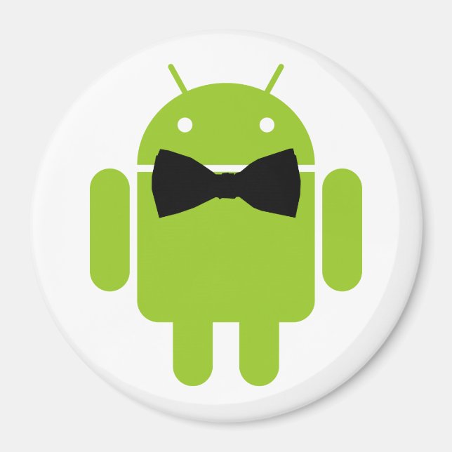 Imán Icono de robot de anclaje de amarre de arrastre fo (Frente)