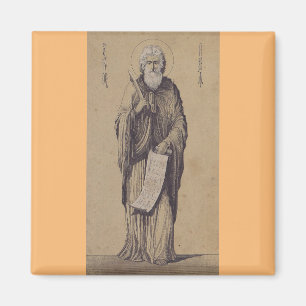 Imán Icono de San Elías el Profeta Arte Sagrado