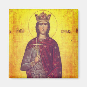 Imán Icono de Santa Bárbara