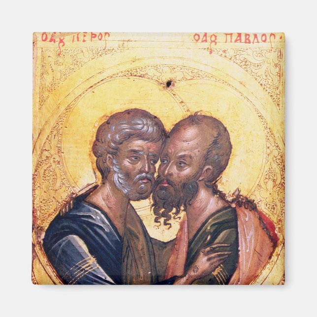 Imán Icono de SS. Peter y Paul (Frente)
