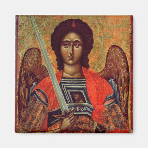 Imán Icono del ángel Michael, Griego, siglo XVIII