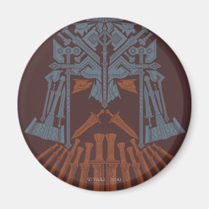 Imán Icono del casco de las armas de Dwarven