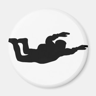 Imán icono del paracaidismo ascensional