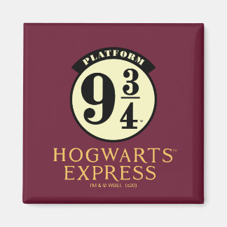 Imán Icono EXPRESS de la plataforma 9 3/4 HOGWARTS™