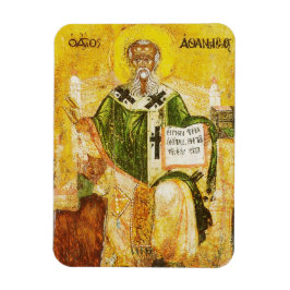 Imán Icono ortodoxo de San Atanasio de Alejandría